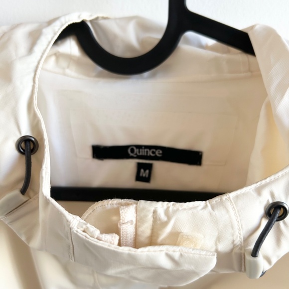 Quince Weatherproof Short Rain Shell Jacket NWOT - Picture 6 of 7